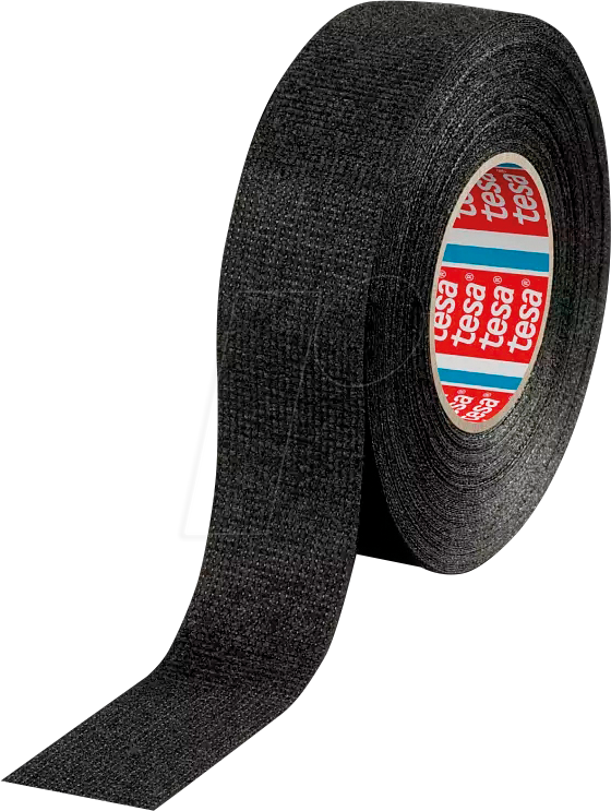 TESA 51608-25 - PET-Vlies-Kabelbaumband 19 mm / 25 m von Tesa