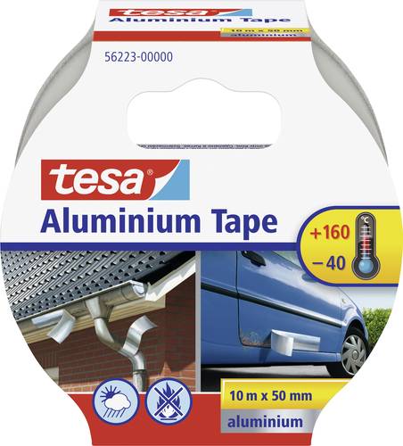 TESA 56223-00000-11 Aluminium-Klebeband Silber (L x B) 10m x 50mm 1St. von Tesa