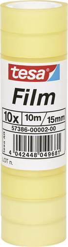 TESA 57386-00002-04 tesafilm Standard Transparent (L x B) 10m x 15mm 10St. von Tesa