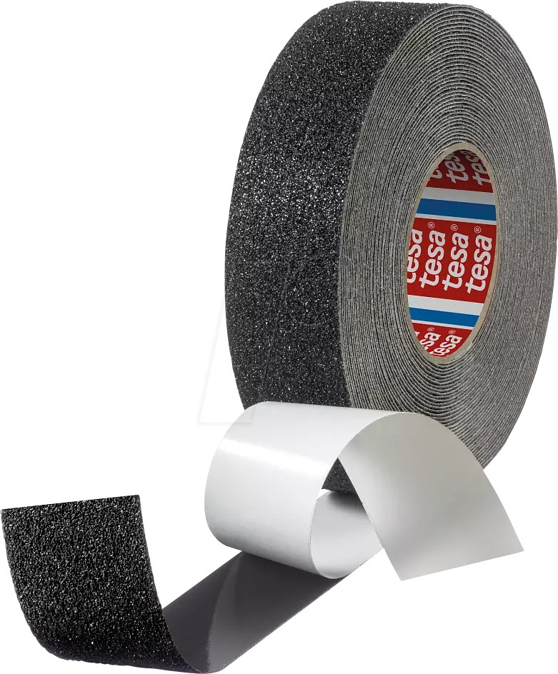 TESA 60954 SW - tesa Anti-Rutsch-Klebeband Heavy Duty, 18 m x 50 mm, SW von Tesa