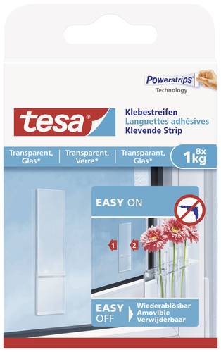 TESA 77733 Klebestreifen Transparent Inhalt: 8St. von Tesa