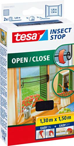 TESA COMFORT 55033-00021-00 Fliegengitter (B x H) 1500mm x 1300mm Anthrazit 1St. von Tesa