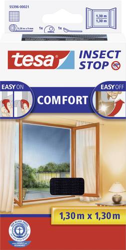 TESA COMFORT 55396-00021-00 Fliegengitter (B x H) 1300mm x 1300mm Anthrazit 1St. von Tesa