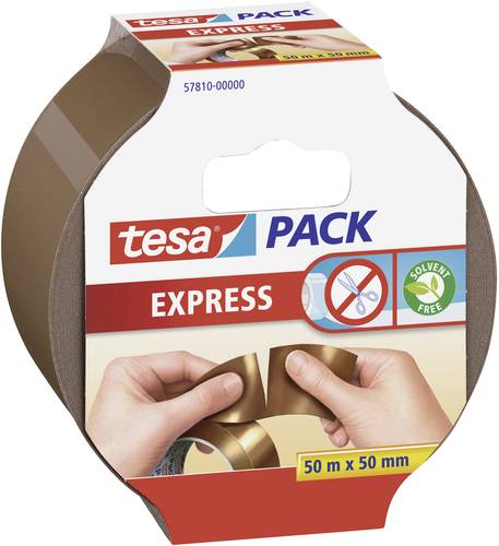 TESA EXPRESS 57810-00000-01 Packband tesapack® Braun (L x B) 50m x 50mm 1St. von Tesa