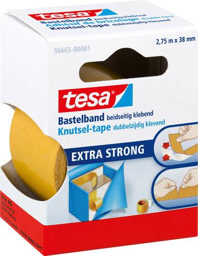 TESA EXTRA STRONG 56665-00001-01 Doppelseitiges Klebeband tesa® Bastelband Transparent (L x B) 2.75 von Tesa