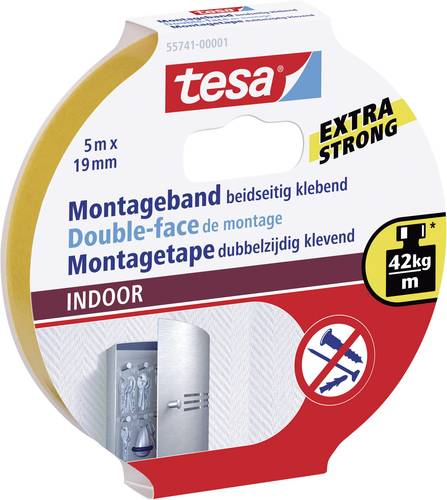 TESA INDOOR 55741-00001-03 Montageband tesa® Powerbond Orange (L x B) 5m x 19mm 1St. von Tesa