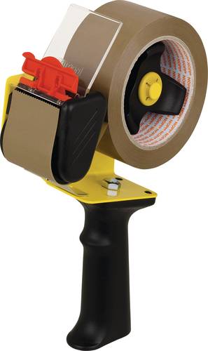 TESA Klebeband-Abroller Schwarz, Gelb Rollenbreite (max.): 50mm von Tesa