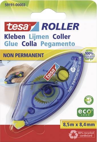 TESA Kleberoller ecoLogo® ablösbar von Tesa