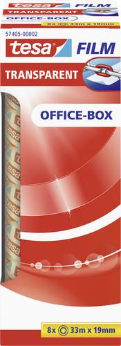 TESA OFFICE-BOX 57405-00002-01 tesafilm Transparent (L x B) 33m x 19mm 8St. von Tesa