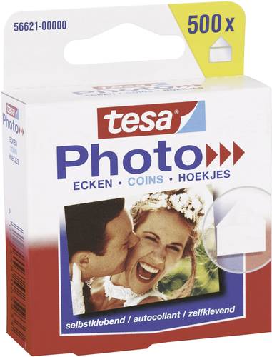 TESA Photo® Ecken Klebepads (B x H) 17mm x 19mm Transparent Inhalt: 500St. von Tesa