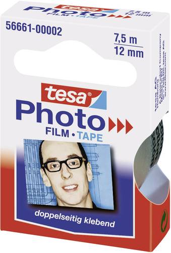 TESA Photo® Film Ersatzrolle (L x B) 7.5m x 12mm Transparent Inhalt: 1St. von Tesa