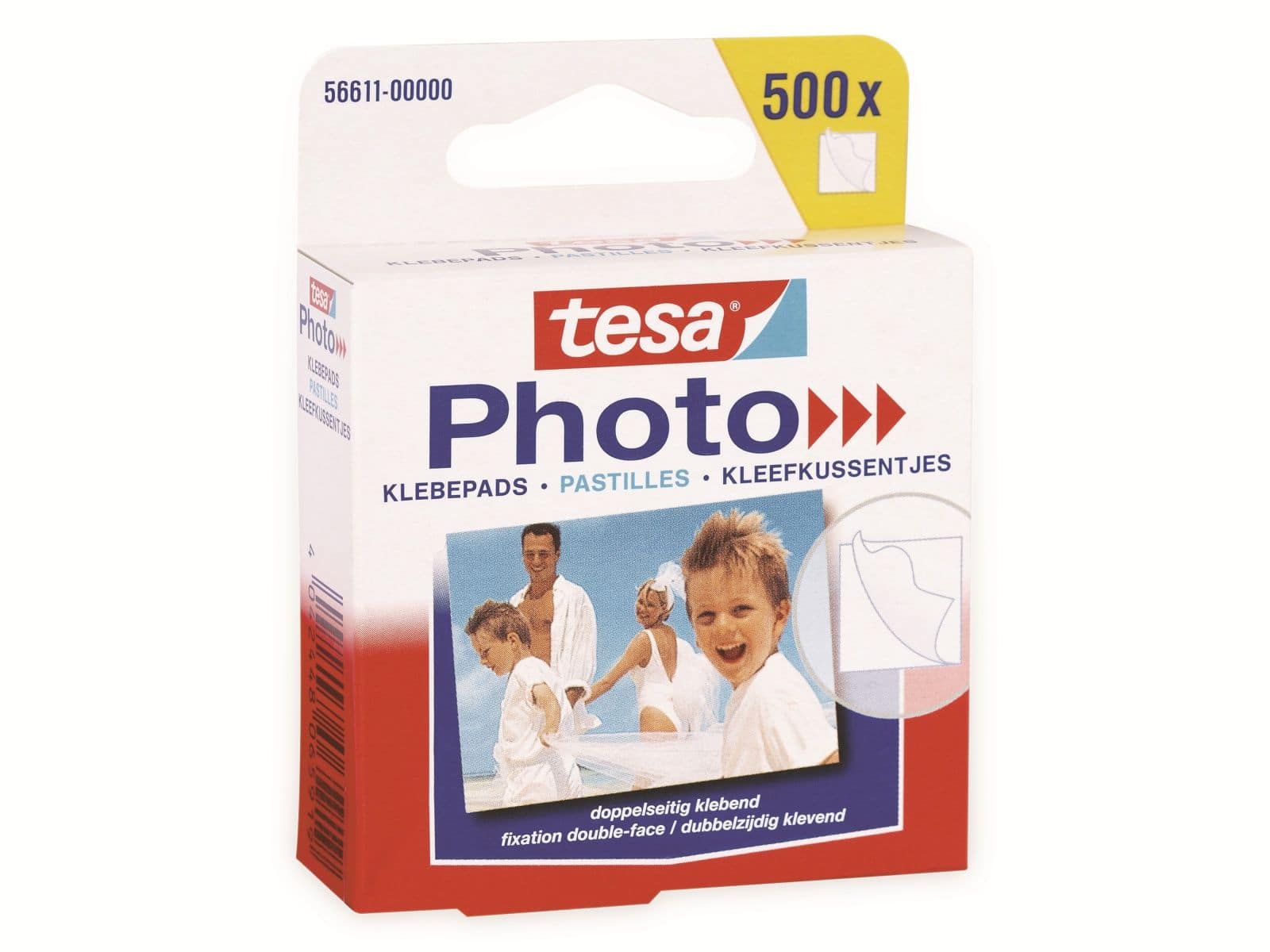 TESA Photo® Klebepads, 500 Stück, Big Pack, 56611-00000-00 von Tesa
