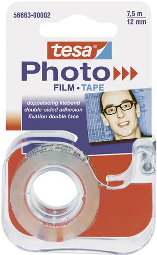 TESA Photo Film im Abroller (L x B) 7.5m x 12mm Transparent Inhalt: 1 Set von Tesa
