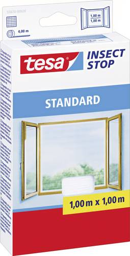 TESA STANDARD 55670-00020-03 Fliegengitter (B x H) 1000mm x 1000mm Weiß 1St. von Tesa