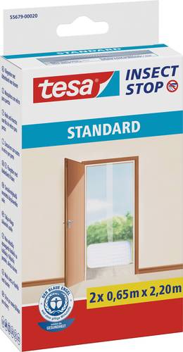 TESA STANDARD 55679-00020-03 Tür-Fliegengitter (B x H) 1200mm x 2200mm Weiß 1St. von Tesa