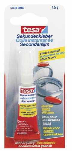 TESA Sekundenkleber 57040-0 4.5g von Tesa