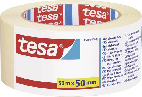 TESA UNIVERSAL 05288-00000-05 Kreppband Beige (L x B) 50m x 50mm 1St. von Tesa