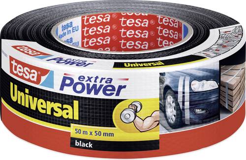 TESA UNIVERSAL 56389-00001-05 Gewebeklebeband tesa® extra Power Schwarz (L x B) 50m x 50mm 1St. von Tesa