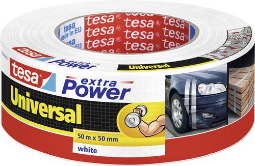 TESA UNIVERSAL 56389-00002-06 Gewebeklebeband tesa® extra Power Weiß (L x B) 50m x 50mm 1St. von Tesa