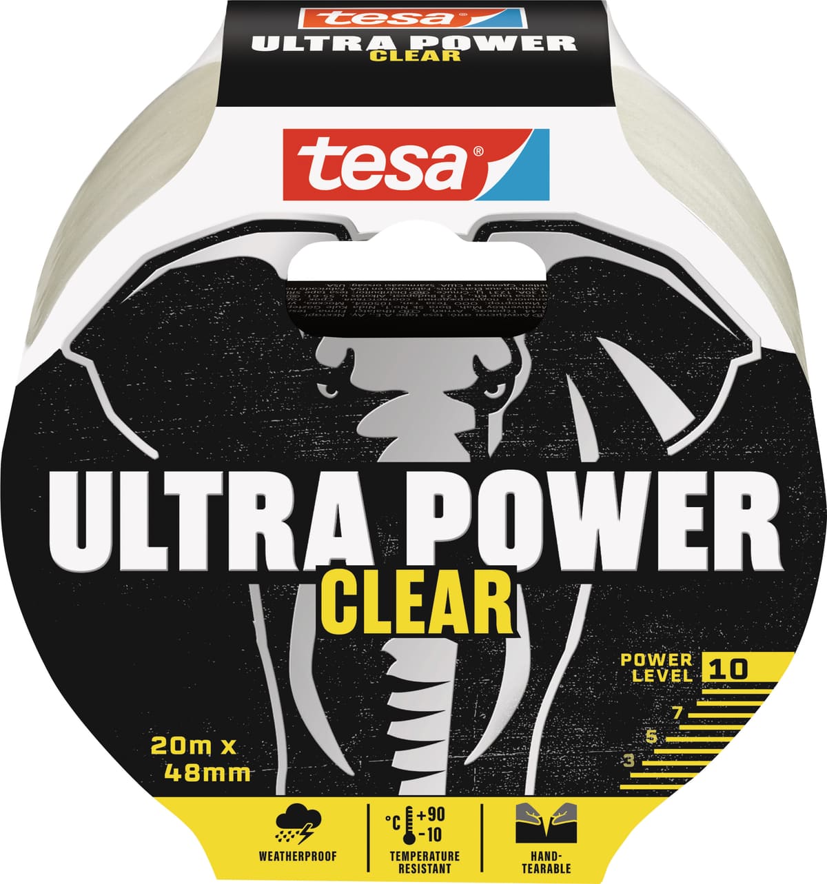 TESA Ultra Power Clear, Reparaturband, 48 mm x 20 m, transparent TESA Ultra Power Clear, Reparaturband, 48 mm x 20 m, transparent von Tesa