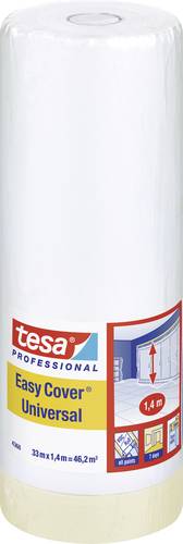 Tesa 04368-00009-02 Abdeckfolie Easy Cover® Hellbraun (L x B) 33m x 1.4m 1St. von Tesa