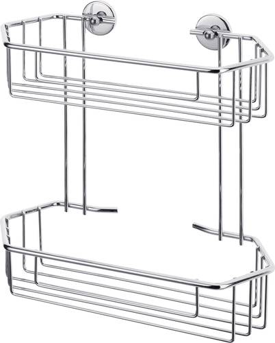 Tesa 40219-00000-00 baath Plus Badablage Klebstoff Chrom (glänzend) von Tesa