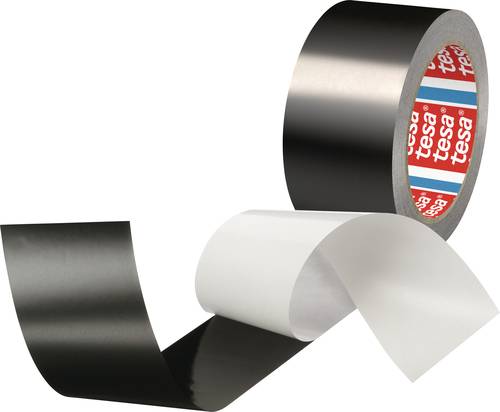 Tesa 50577-00000-01 Aluminium-Klebeband Schwarz (matt) (L x B) 25m x 50mm 1St. von Tesa