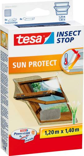Tesa COMFORT 55924-00021-00 Dachfenster-Fliegengitter (B x H) 1200mm x 1400mm Anthrazit 1St. von Tesa