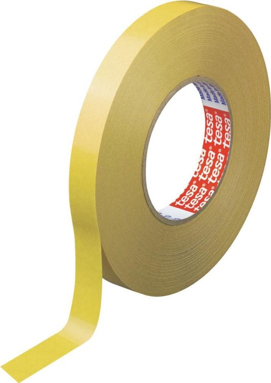 Tesa Doppelseitiges Klebeband mit hohen Klebkräften (L x B) 50 m x 25 mm Weiß PVC 04970-00151-00 Inh von Tesa