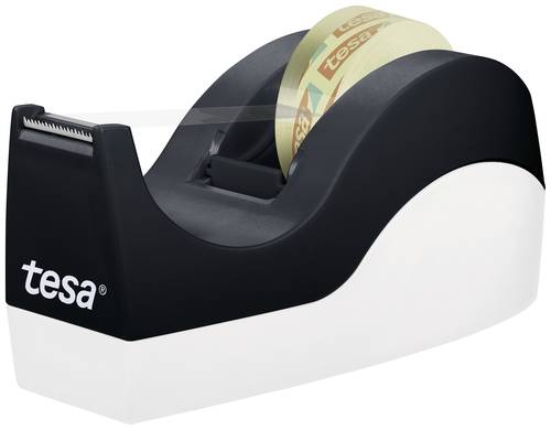 Tesa Easy Cut Orca + tesafilm transparent 53916-00000-00 Tischabroller Schwarz, Weiß (L x B) 33m x von Tesa