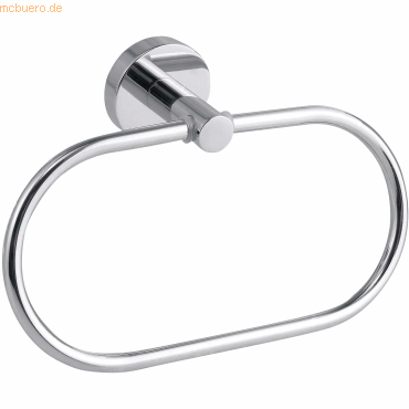 Tesa Handtuchhalter-Ring Smooz verchromt inkl. Klebelösung Tesa Handtuchhalter-Ring Smooz verchromt inkl. Klebelösung von Tesa