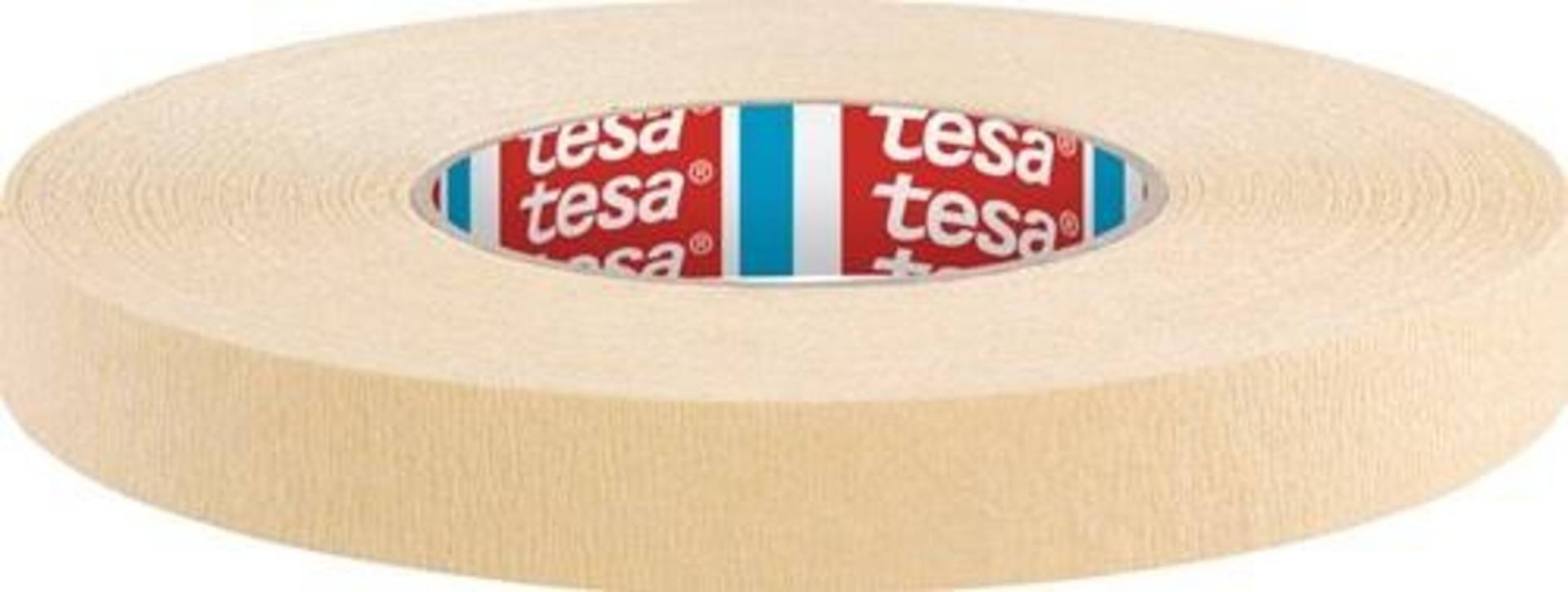 Tesa Kreppband krepp® 4322 sta.gekreppt chamois L.50m B.19mm Rl. 04322-00007-00 von Tesa