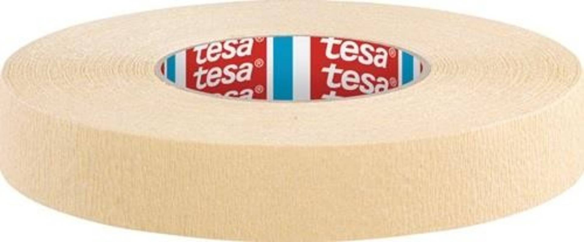 Tesa Kreppband krepp® 4322 sta.gekreppt chamois L.50m B.25mm Rl. 04322-00009-00 von Tesa