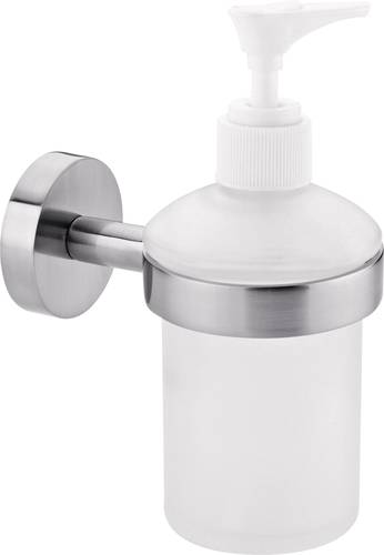 Tesa MOON 40309-00000-00 Seifenspender 200ml Silber, Weiß (satiniert) von Tesa