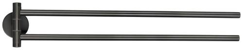 Tesa MOON GRAPHITE Handtuchhalter 2 Handtuchstangen, schwenkbar Klebstoff Metall Tesa MOON GRAPHITE Handtuchhalter 2 Handtuchstangen, schwenkbar Klebstoff Metall von Tesa