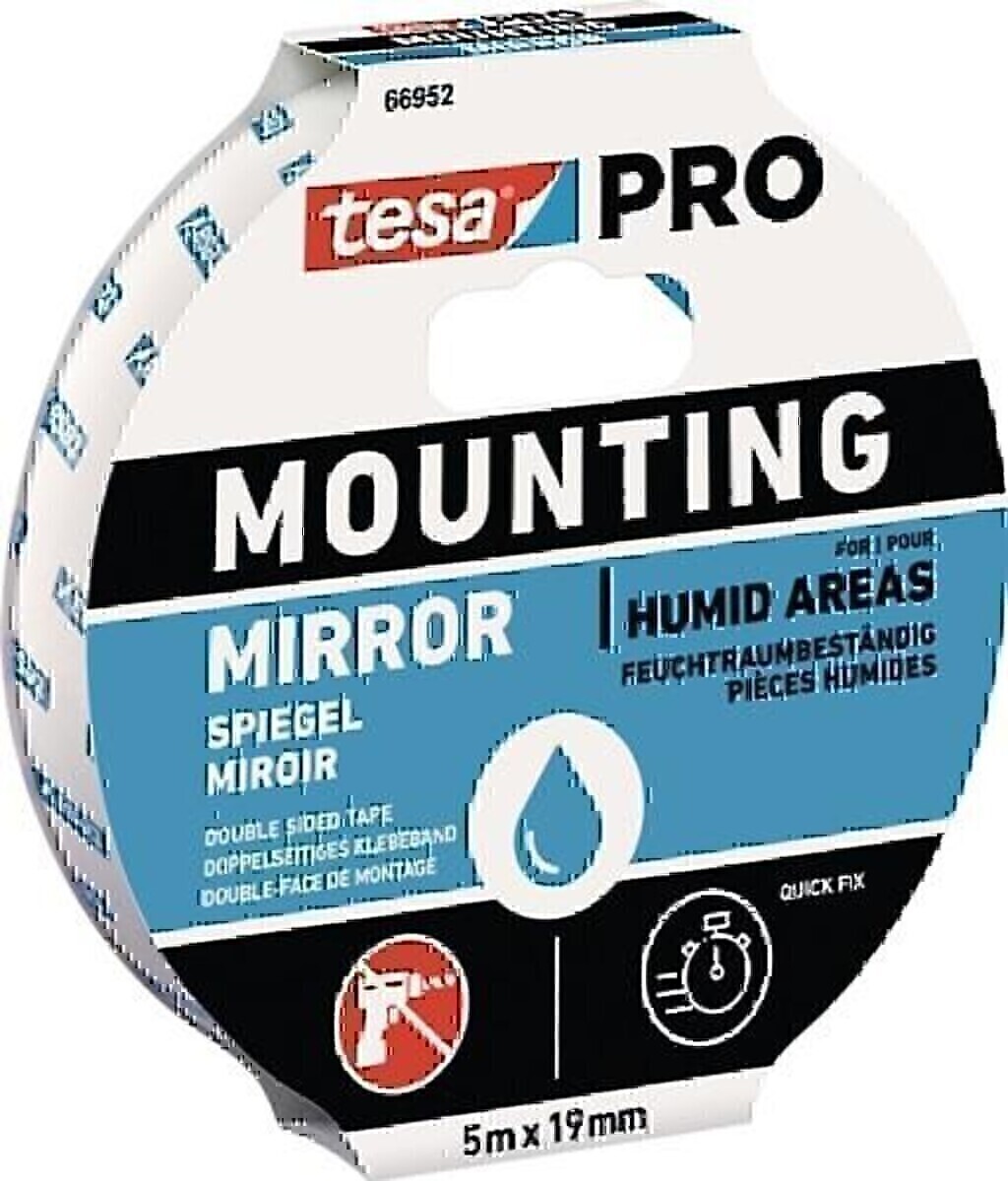 Tesa Montageband Mounting PRO Spiegel 66952 weiß L.5m B.19mm 66952-00001-01 Tesa Montageband Mounting PRO Spiegel 66952 weiß L.5m B.19mm 66952-00001-01 von Tesa