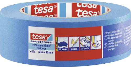 Tesa PRECISION OUTDOOR 04440-00003-00 Kreppband tesa® Professional Blau (L x B) 50m x 38mm 1St. von Tesa