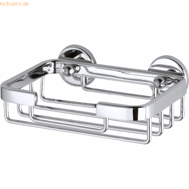 Tesa Seifenkorb Aluxx Aluminium verchromt inkl. Klebelösung Tesa Seifenkorb Aluxx Aluminium verchromt inkl. Klebelösung von Tesa