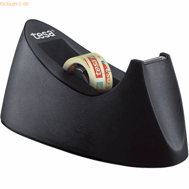 Tesa Tischabroller Curve 33m:19mm schwarz + 1 Rolle tesafilm transpare Tesa Tischabroller Curve 33m:19mm schwarz + 1 Rolle tesafilm transpare von Tesa