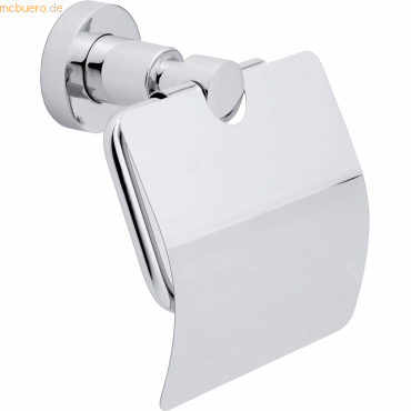 Tesa WC-Papierhalter Loxx m. Deckel verchromt inkl. Klebelösung Tesa WC-Papierhalter Loxx m. Deckel verchromt inkl. Klebelösung von Tesa