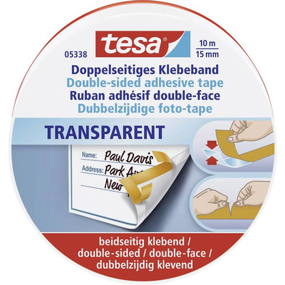 tesa® Doppelband, 10m x 15mm von Tesa