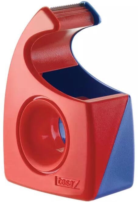 tesa Easy Cut Hand Abroller - bis 10m x 19mm - rot-blau von Tesa