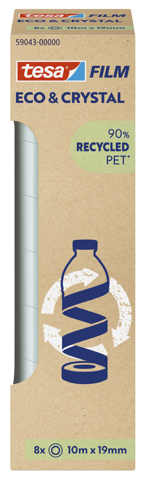 tesa Film ECO & CRYSTAL, transparent, 19 mm x 10 m tesa Film ECO & CRYSTAL, transparent, 19 mm x 10 m von Tesa