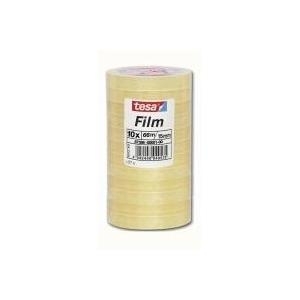 tesa Film standard, transparent, 15 mm x 66 m Klebefilm aus PP-Folie, gute Klebkraft, leicht abrollbar (57388-00001-00) von Tesa