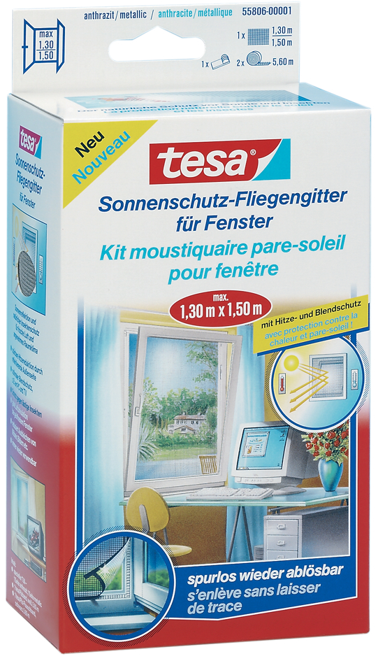tesa Fliegengitter mit Sonnenschutz für Fenster tesa Fliegengitter mit Sonnenschutz für Fenster von Tesa