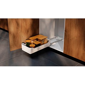 tesa KITCHEN BOTTOM PULL-OUT DET Schublade weiß 29,0 x 49,5 x 12,0 cm von Tesa