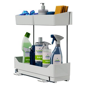 tesa KITCHEN SIDE PULL-OUT SET Schubladen weiß 48,5 x 21,0 x 45,0 cm von Tesa
