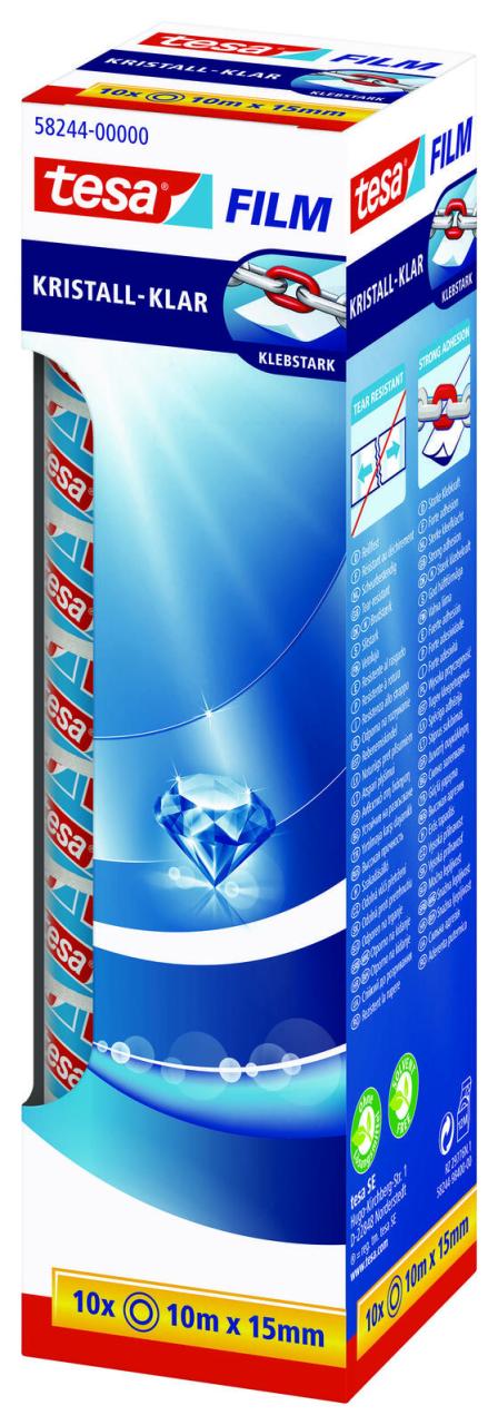 tesa Klebefilm 15 mm x 10 m transparent tesa Klebefilm 15 mm x 10 m transparent von Tesa