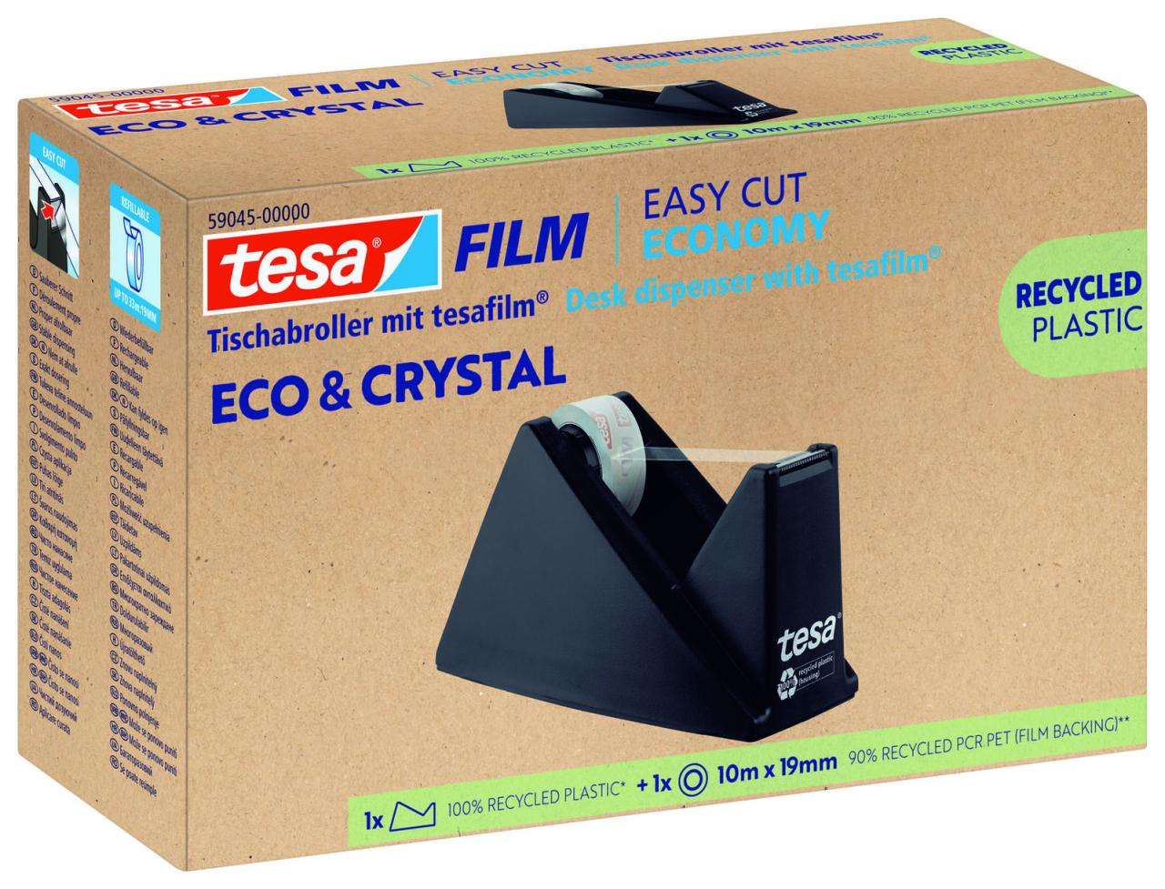 tesa Klebefilm 19 mm x 10 m transparent von Tesa