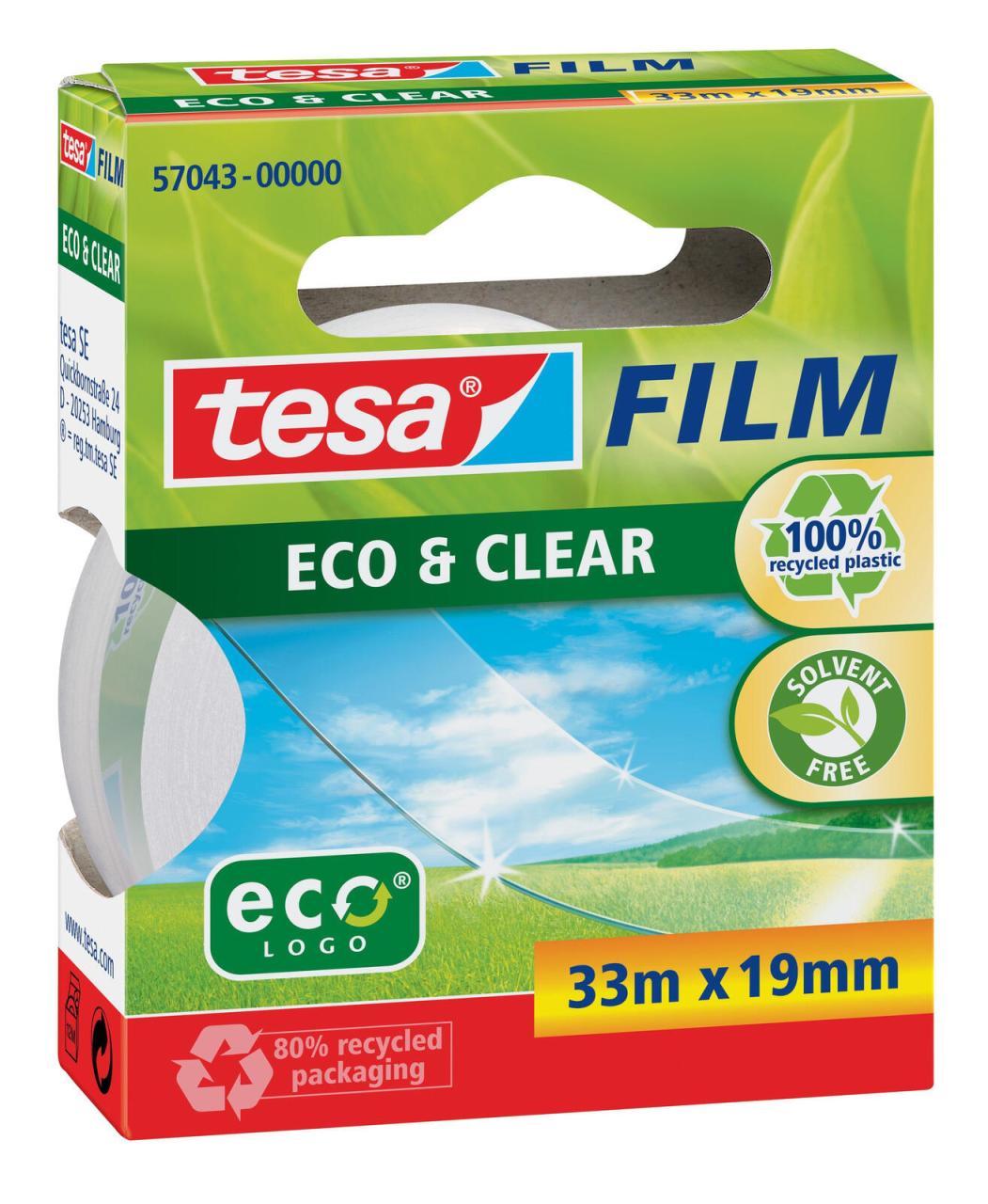 tesa Klebefilm 19 mm x 33 m transparent tesa Klebefilm 19 mm x 33 m transparent von Tesa